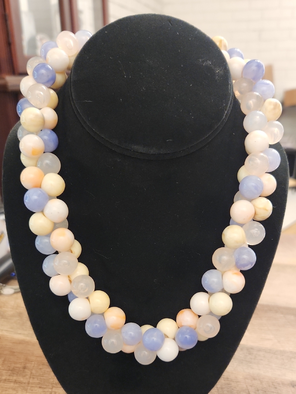 Vintage Bubble Bead Necklace